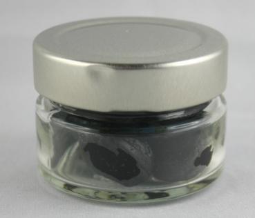 Schwarzer fermentierter Knoblauch, ganze Zehen, 50g im Glas